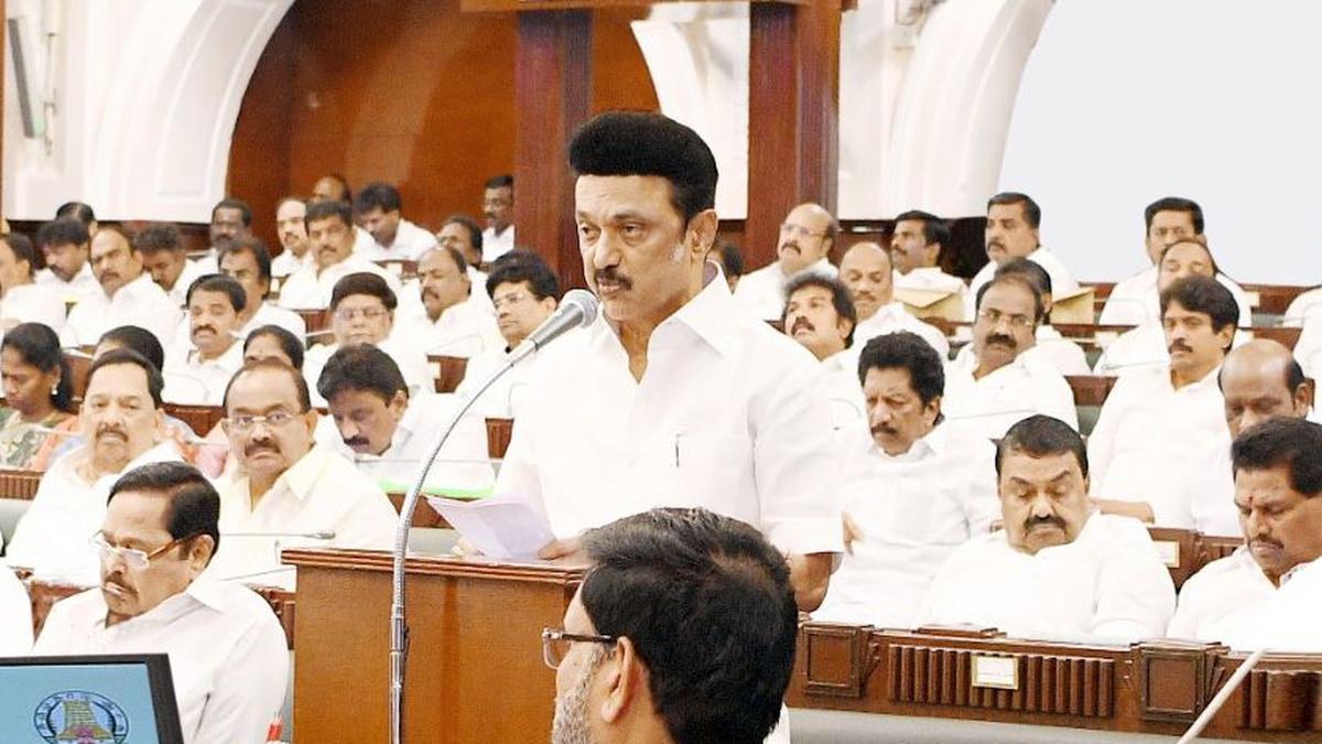 Tamil Nadu Assembly Re-adopts All 10 Bills Denied Assent By Governor ...